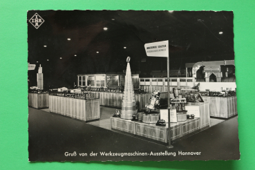 AK Hannover / 1960er / Werkzeugmaschinen Ausstellung / Stand Industriewerk Schaeffler Herzogenaurach b Nürnberg